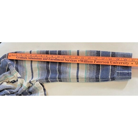 Billabong Blue and Cream Striped Sweatshirt - Picture 5 of 12